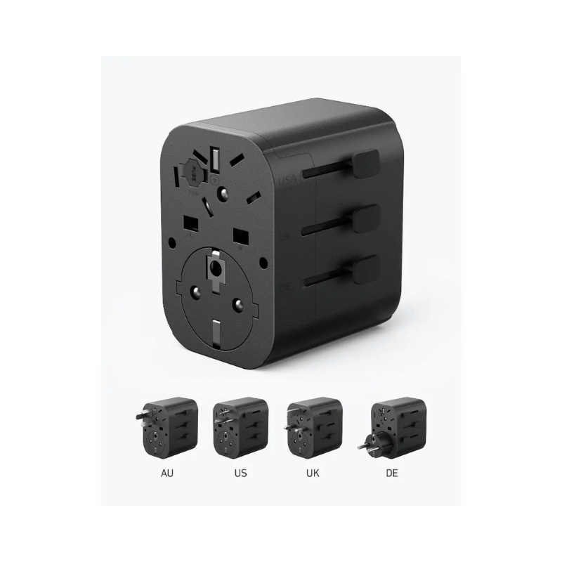 Anker 312 PowerExtend USB-C Travel adapter 30W Black A9212K11