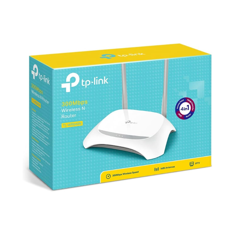 TP-Link Wireless Router 300Mbps IPTV - TL-WR840N