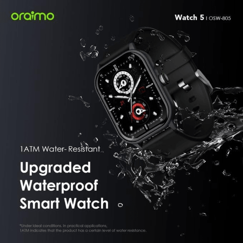 Oraimo Watch 5 - OSW-805 Smart- 2.01 Inch