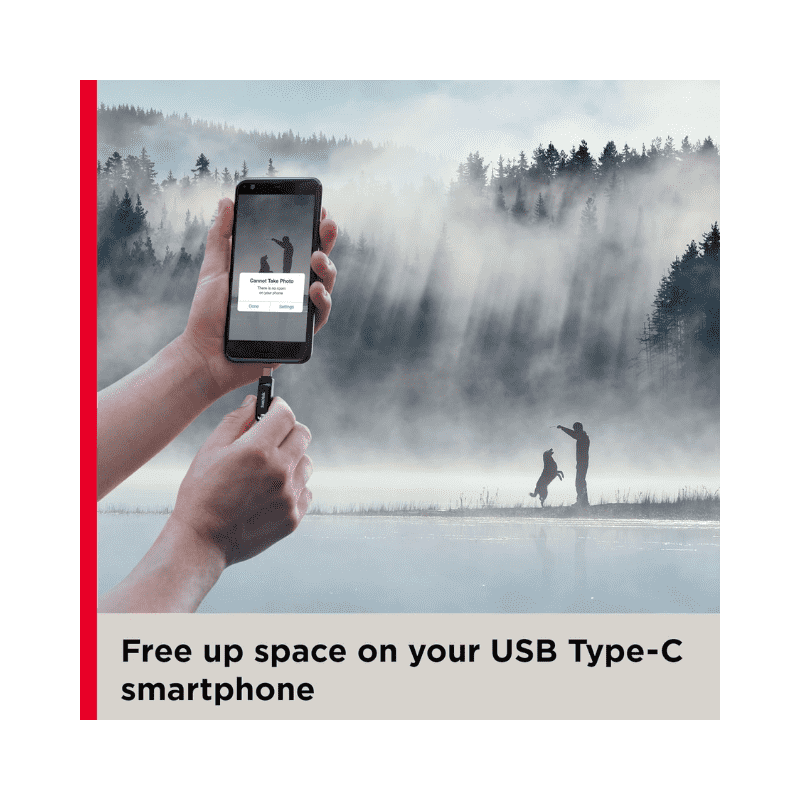 محرك أقراص فلاش SanDisk Ultra Dual Drive Go USB Type C بسعة 32 جيجابايت