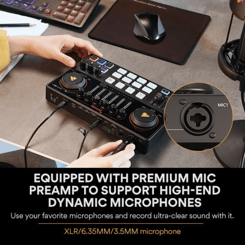 Mixer Maono-CASTER E2 E2 Podcasting Console