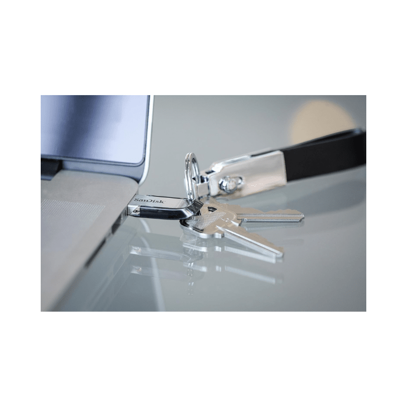 محرك أقراص فلاش سانديسك ألترا فلير USB 3-0 سعة 128 جيجابايت بسرعة قراءة 150 ميجابايت في الثانية