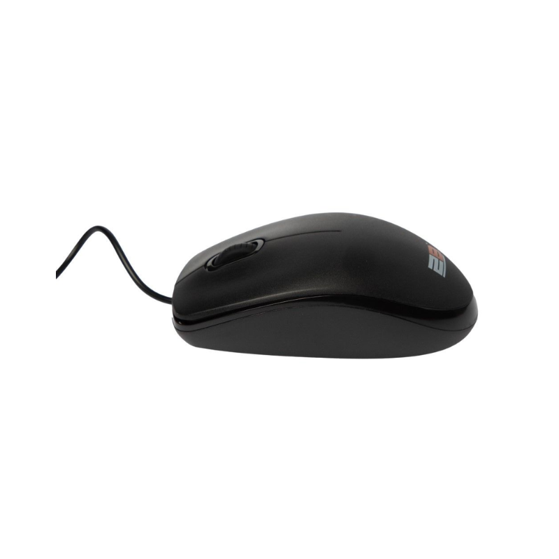 2B - Business Series Wired Mouse Blue track in Black Box And Serial Number And 2M Shielded Cable