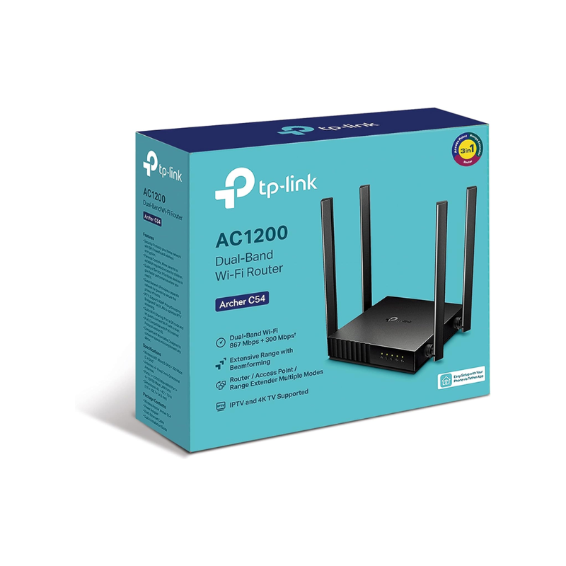 TP-Link AC1200 Dual Band Wi-Fi Router - Archer C54