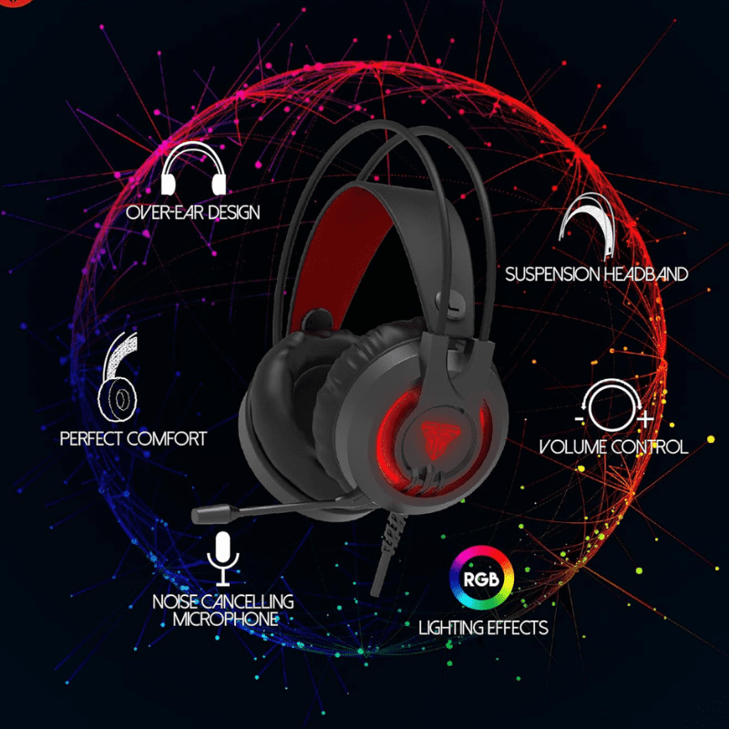 GAMING HEADSET FANTECH HG20 Chief II RGB Gaming Headset