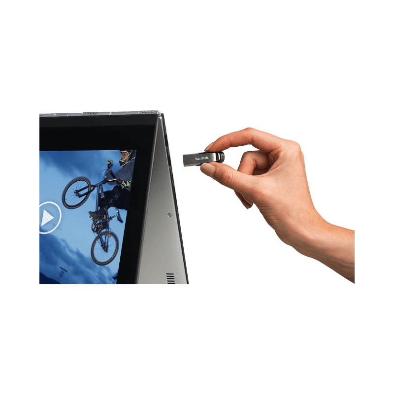 محرك أقراص فلاش سانديسك ألترا فلير USB 3-0 سعة 128 جيجابايت بسرعة قراءة 150 ميجابايت في الثانية