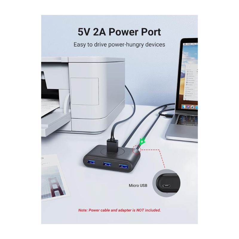 يدعم المحور معدل نقل البيانات بمنفذ USB رباعي المنافذ CM219 من يوجرين