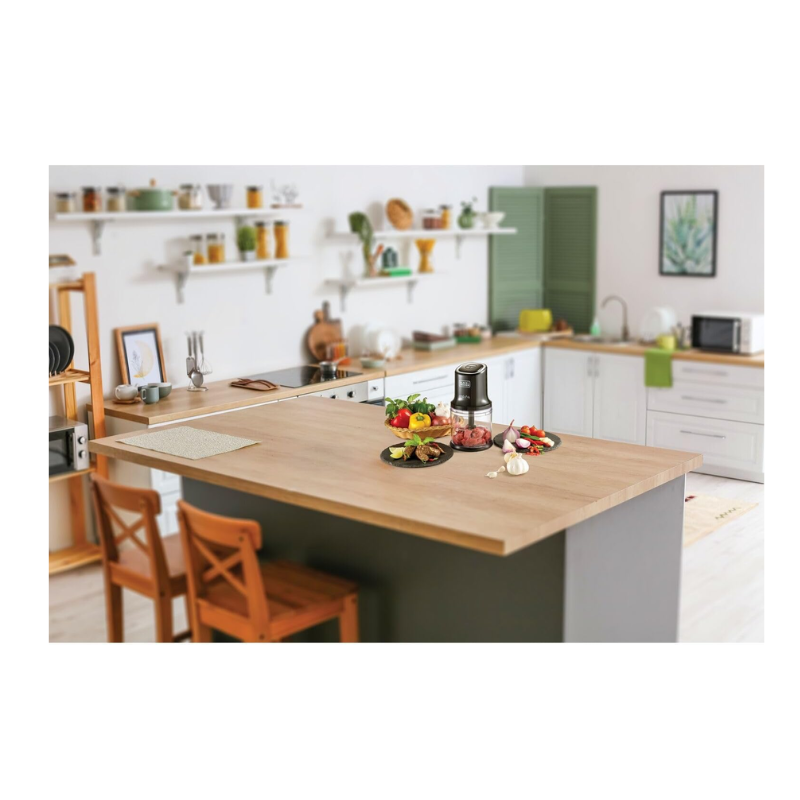 BLACK+DECKER Vertical Chopper- 4Blades- 500W- FC500-B5