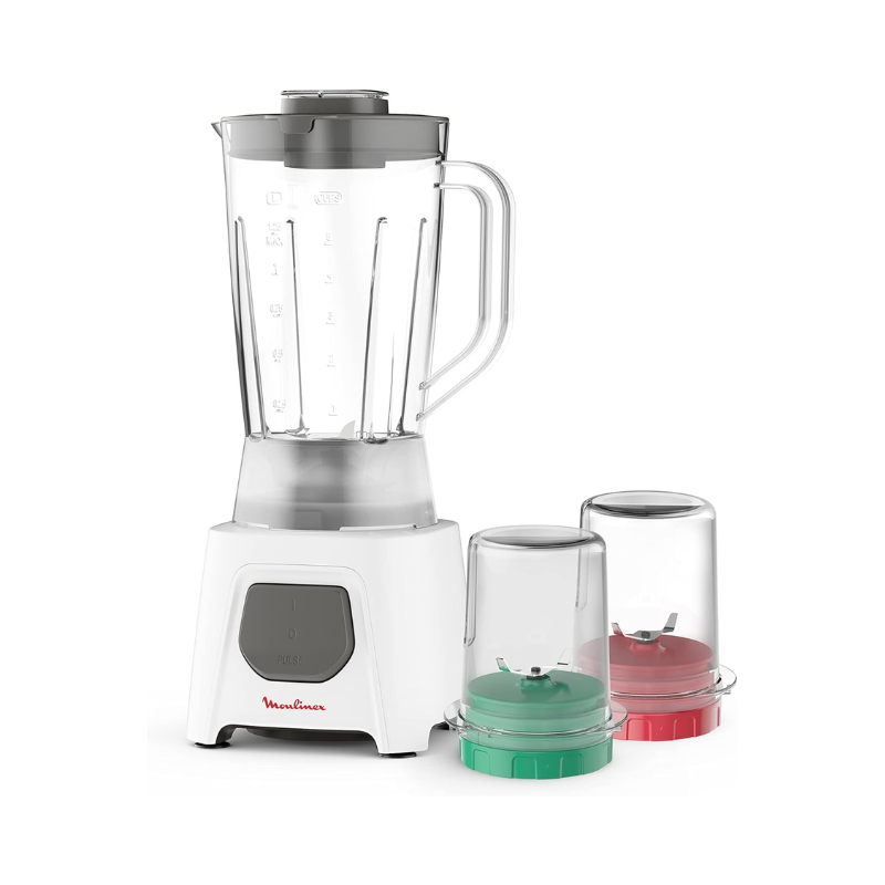 Moulinex Blendeo Countertop Blender- 1.5 Liters- 450 Watt - LM2B3126