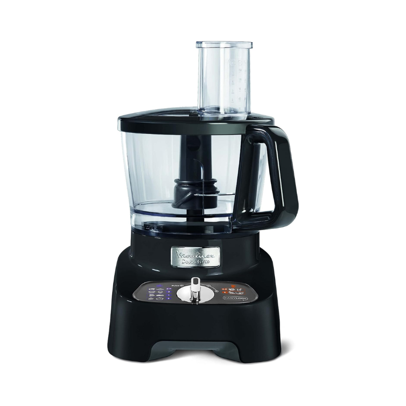 Moulinex Double Force Food Processor- 1000 Watt-34 Functions- Black - FP824825