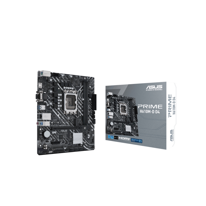 ASUS PRIME H610M-D D4 Motherboard
