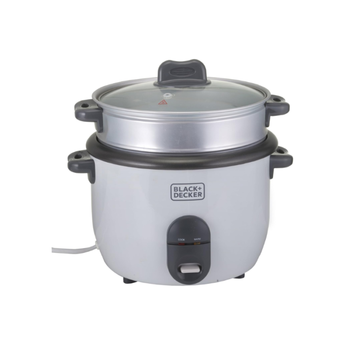 Black & Decker 1.8 Liter Rice Cooker White RC1860-B5