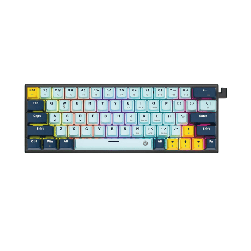 Keyboard Fantech Mechanical ATOM63-MK874v2 Sky Blue