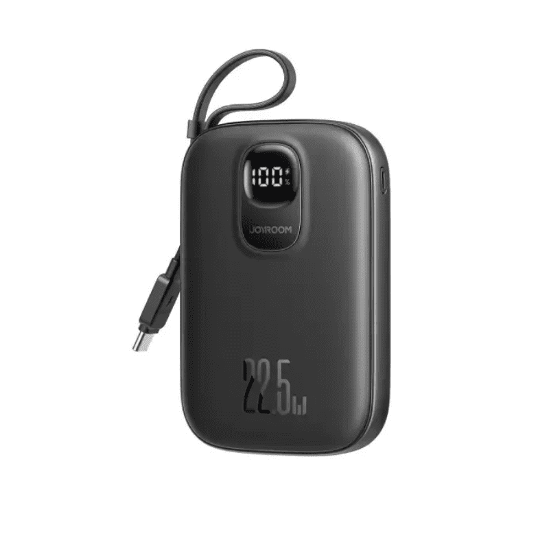 JoyRoom JR-PBF17 Power Bank – 22.5W Fast Charging | 10000mAh | Black