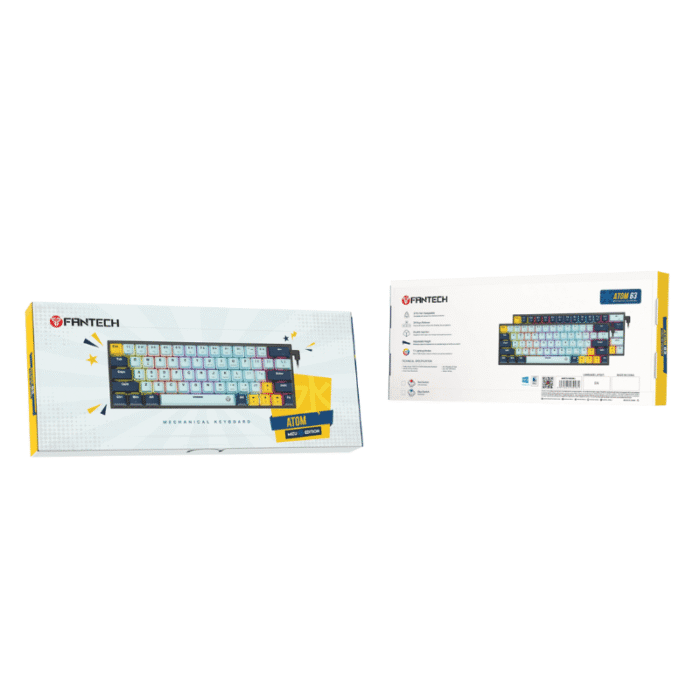 Keyboard Fantech Mechanical ATOM63-MK874v2 Sky Blue