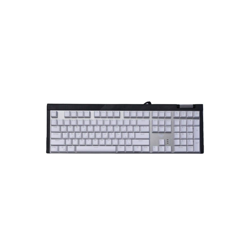 Aula 3030 White Square Black Switch USB Keyboard