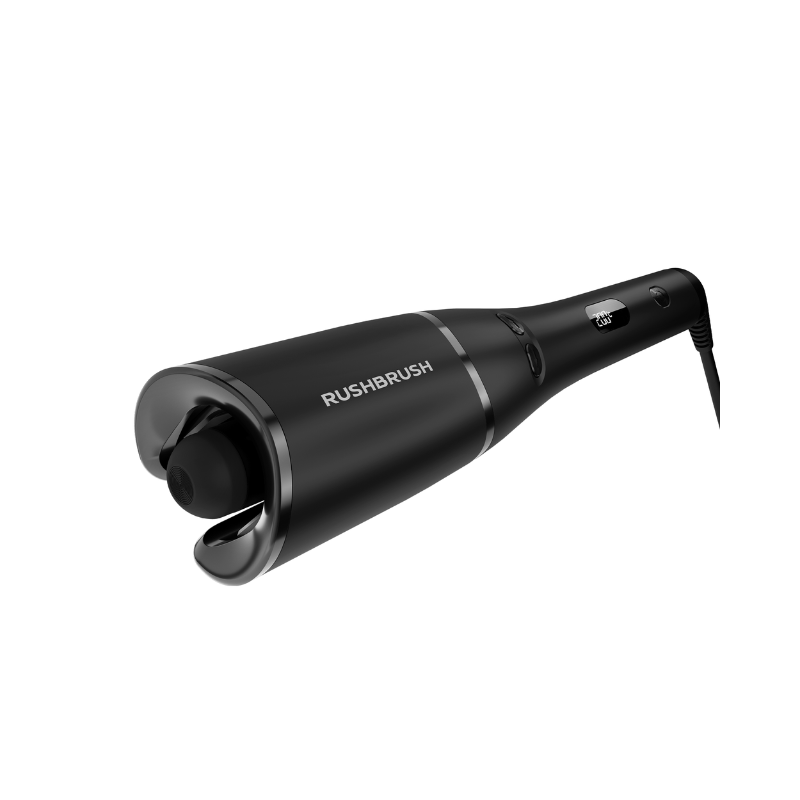 Rush Brush Hair Curler - Black - U1