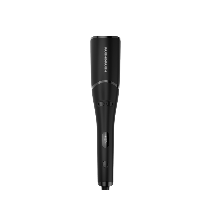Rush Brush Hair Curler - Black - U1