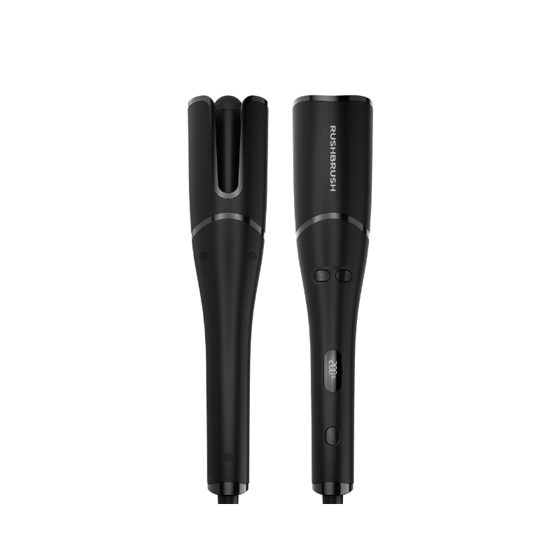 Rush Brush Hair Curler - Black - U1