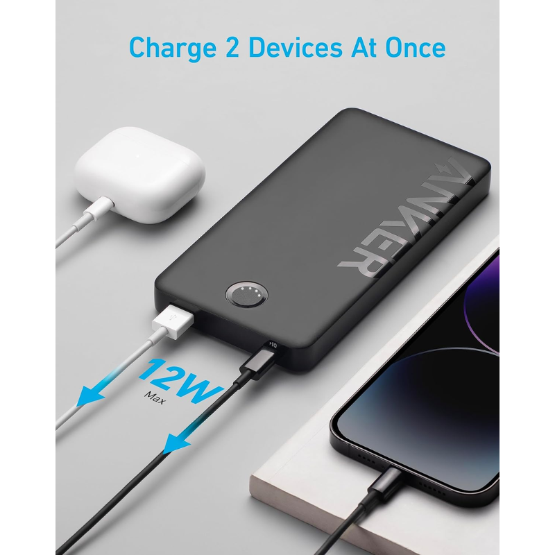 Anker 323 Power Bank - Black A1334H11