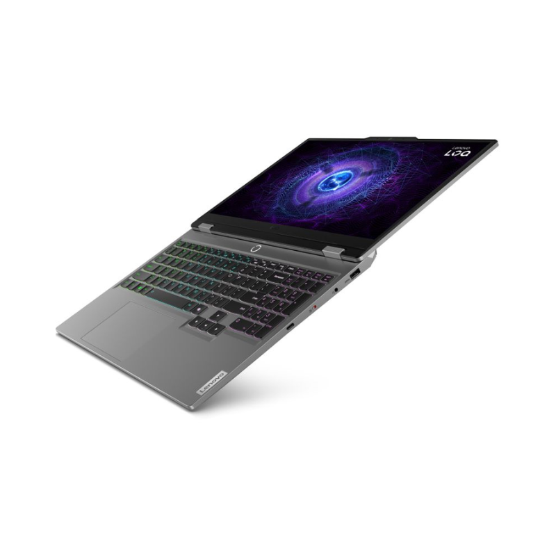 Lenovo LOQ 15IRX9 Gaming Laptop, Intel Core i7-13650HX, 512GB SSD, 24GB RAM, 15.6 Inch, FHD, IPS, 144Hz, NVIDIA GeForce RTX 4050 6GB GDDR6, FREEDOS - Luna Grey
