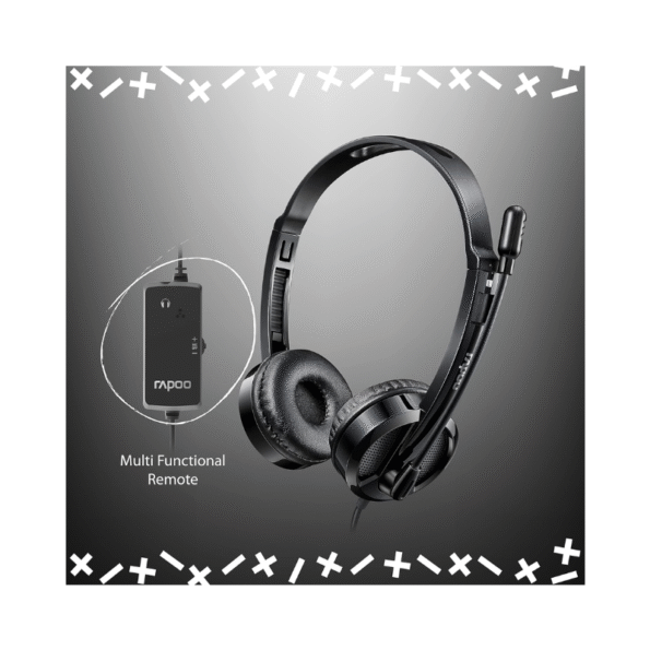Headphone Rapoo H120 Black USB