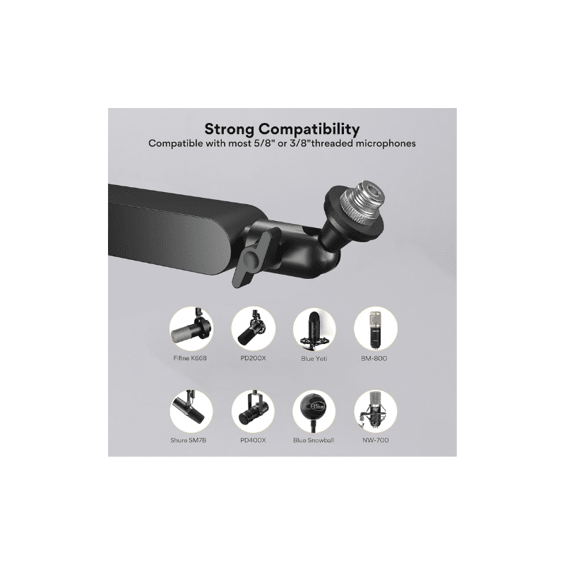 Maono BA92 Microphone Suspension Boom Arm Stand