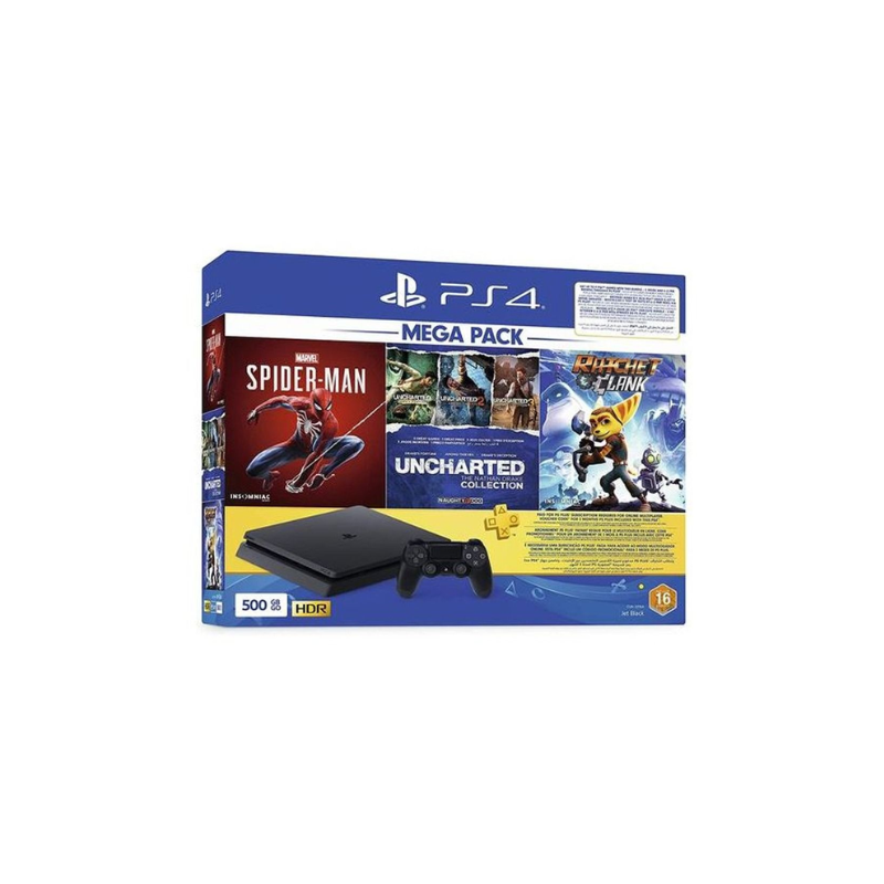 PS4 مع وحدة تحكم ألعاب واحدة 