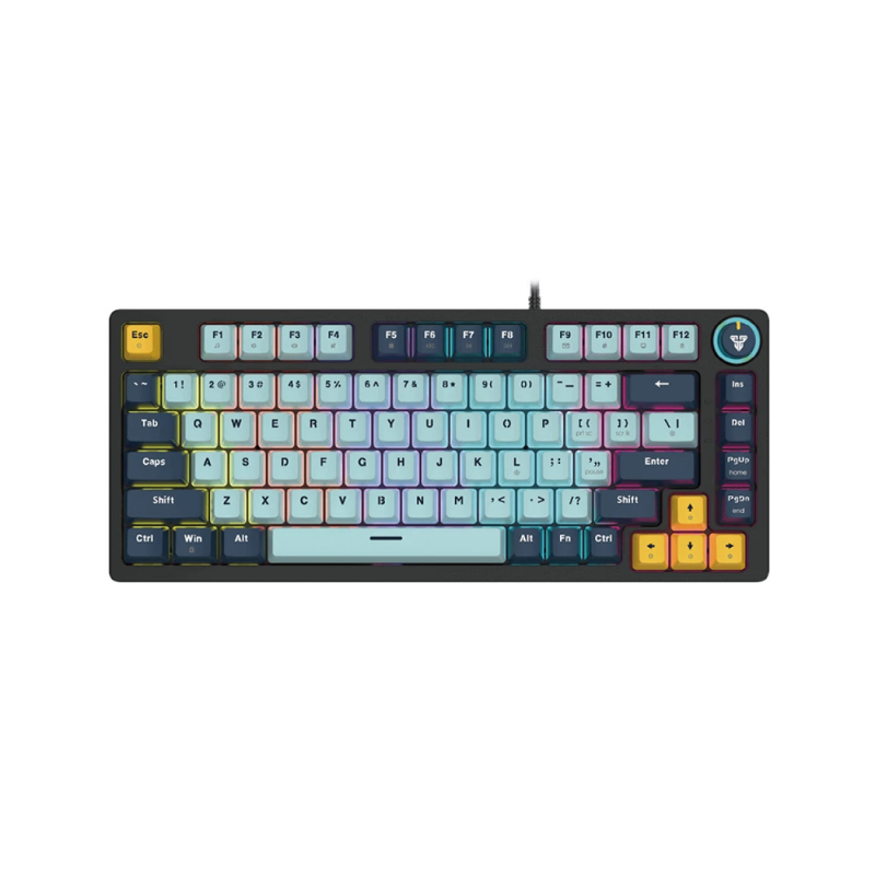 Fantech Mechanical Keyboard ATOM81 MK875v2 – Sky Blue