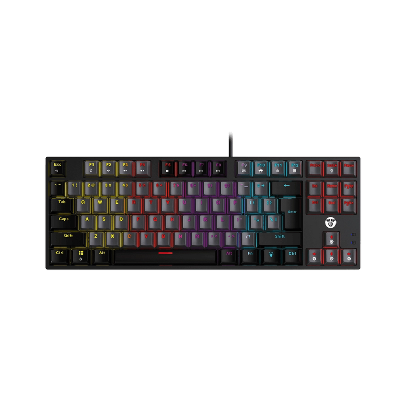 لوحة مفاتيح ميكانيكية فانتيك ATOM87 MK876v2 رمادية