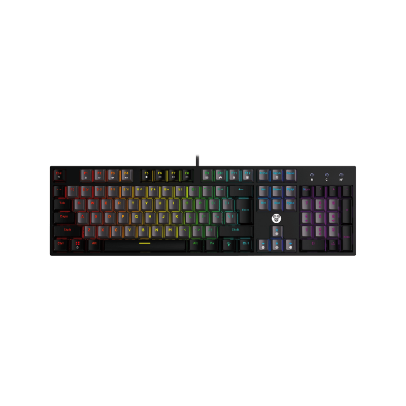 لوحة مفاتيح ميكانيكية فانتيك ATOM104 MK886v2 رمادية