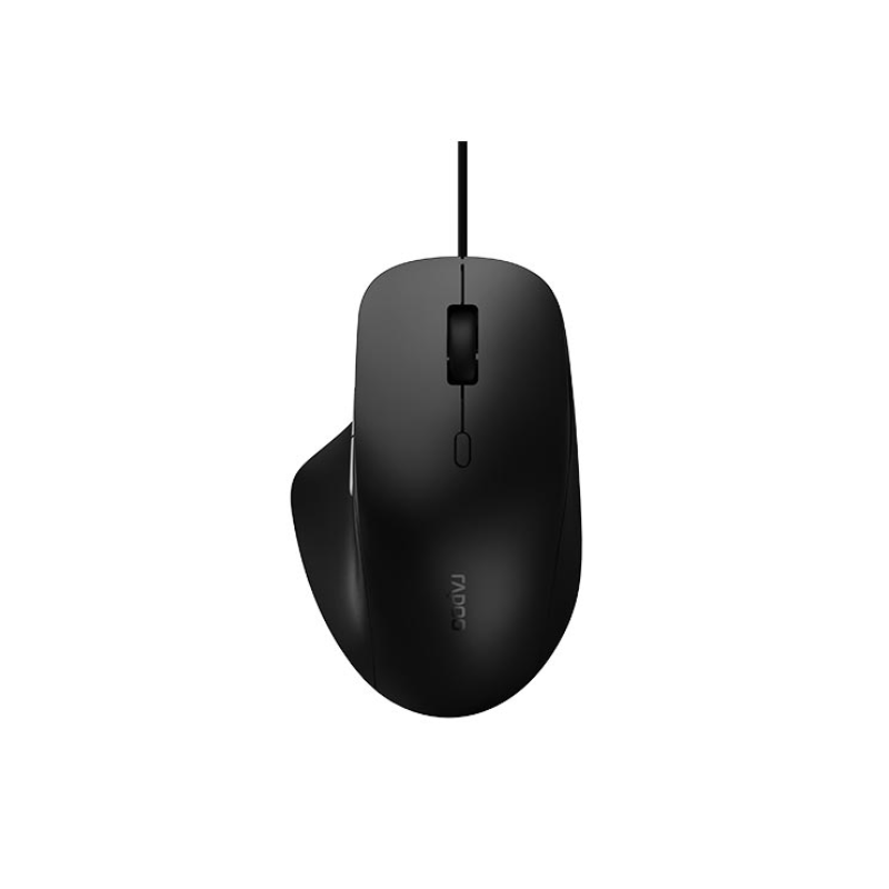 RAPOO N500 Gaming Wired Optical Mouse -Black