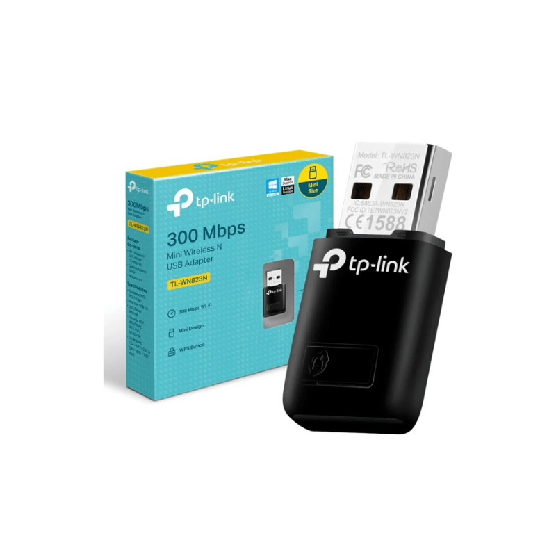 TP-Link TL-WN823N Wi-Fi Dongle USB 2.0 - 300Mbps