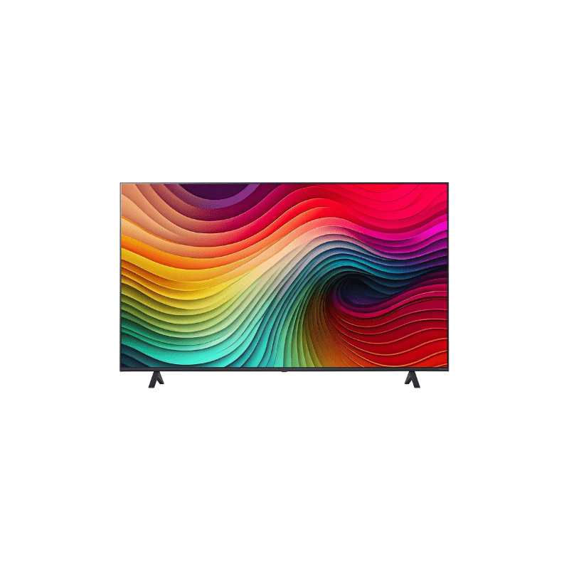 تلفزيون LG NanoCell NANO80T الذكي 4K مقاس 65 بوصة مع جهاز استقبال مدمج وجهاز تحكم عن بعد سحري 65NANO80T6A - 2024 