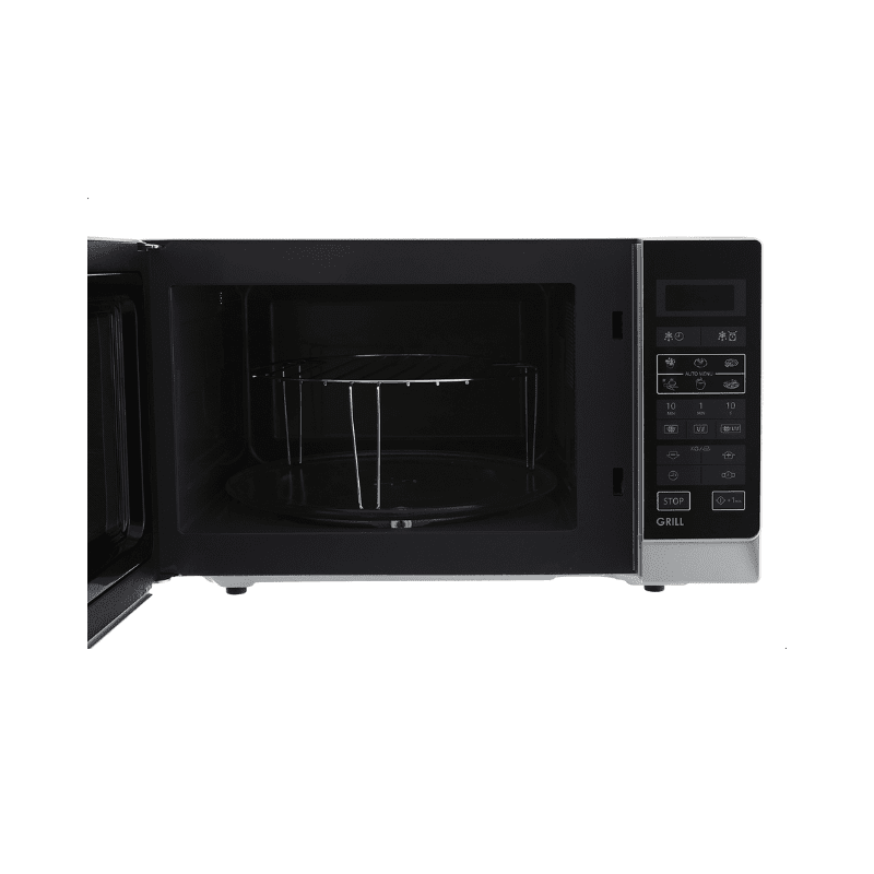 Sharp Microwave with Grill- 25 Liter- 900 Watt -Silver - R750MRS