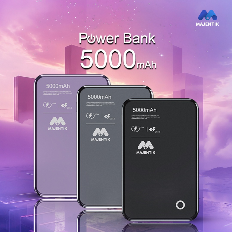 MAJENTIK Power Bank  PD 22.5W + 15W 5000mAh MJ-23
