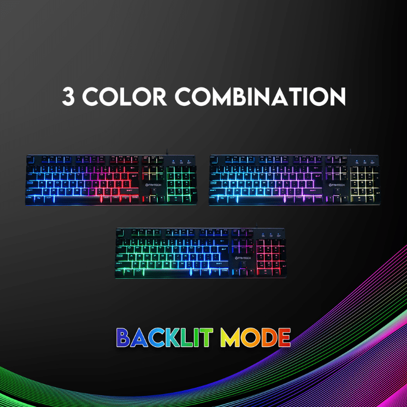 Fantech K614L Fighter III RGB Gaming Keyboard