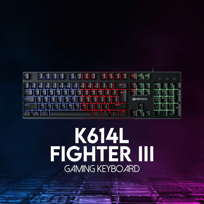 Fantech K614L Fighter III RGB Gaming Keyboard