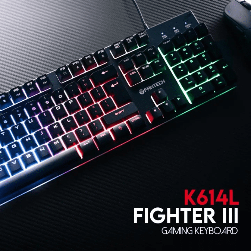 Fantech K614L Fighter III RGB Gaming Keyboard