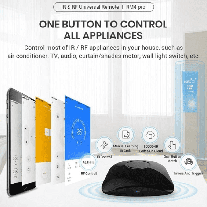 Broadlink universal remote RM4 Pro