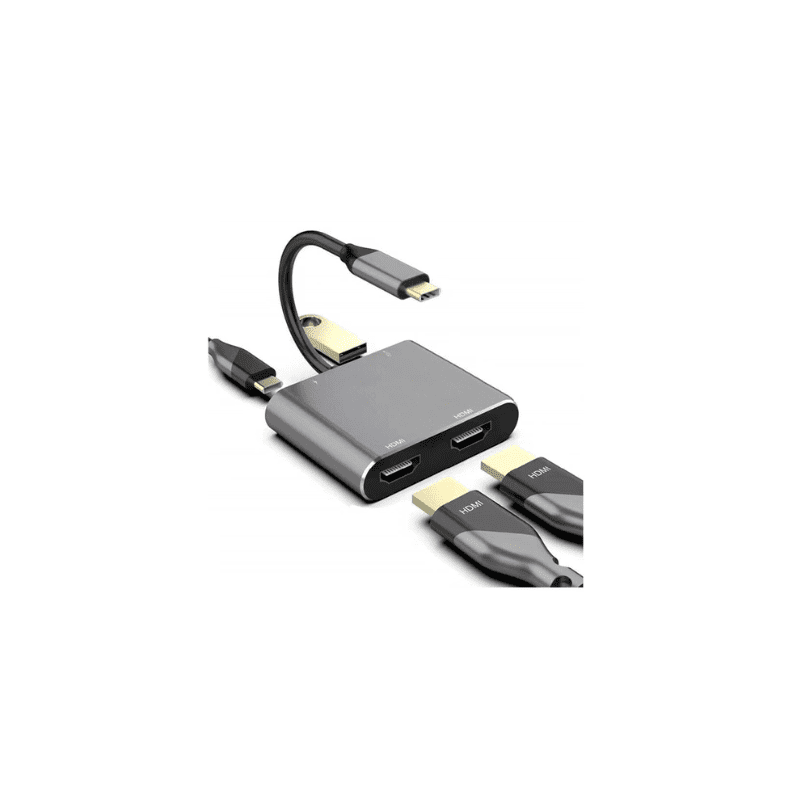 موزع لافينتو من النوع C إلى منفذ شحن HDMI USB PD من النوع C