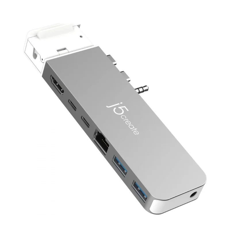 j5create_MagSafe Kit_Type-C To (HDMI-4K+USB 3.0*2+Type-C*2+Audio)_JCD395