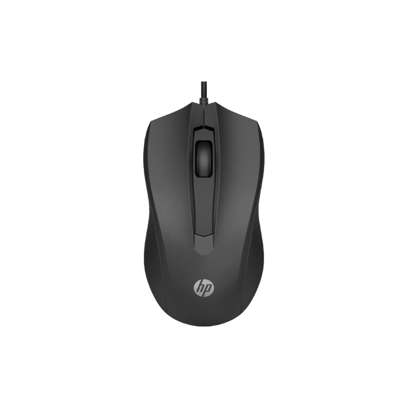 HP MOUSE 100 BLK WRD6VY96AA-ABB