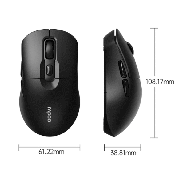Mouse Rapoo M306  Black Wireless