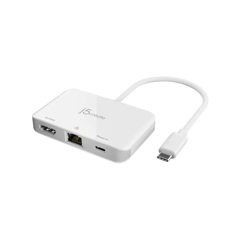 j5create JCA351 USB-C® to 4K HDMI™ Ethernet Adapter