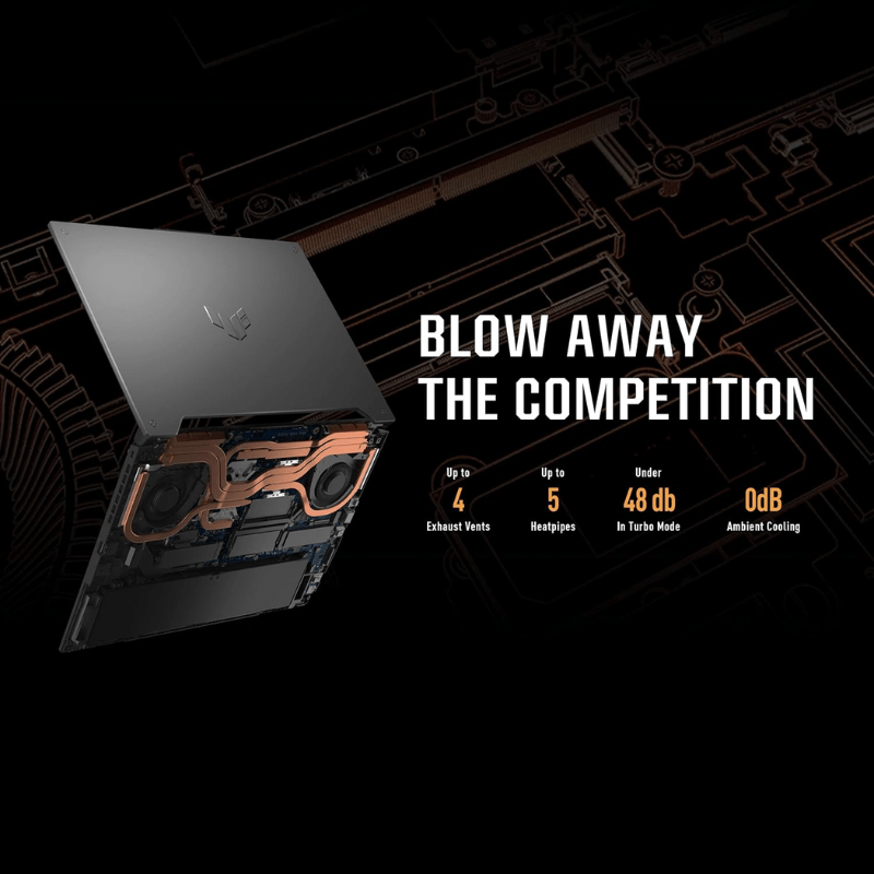 Asus Laptop i7 M-FX507VU-LP163W TUF Gaming 16GB 512GB SSD Windows 11 6GB RTX 4050 13620H