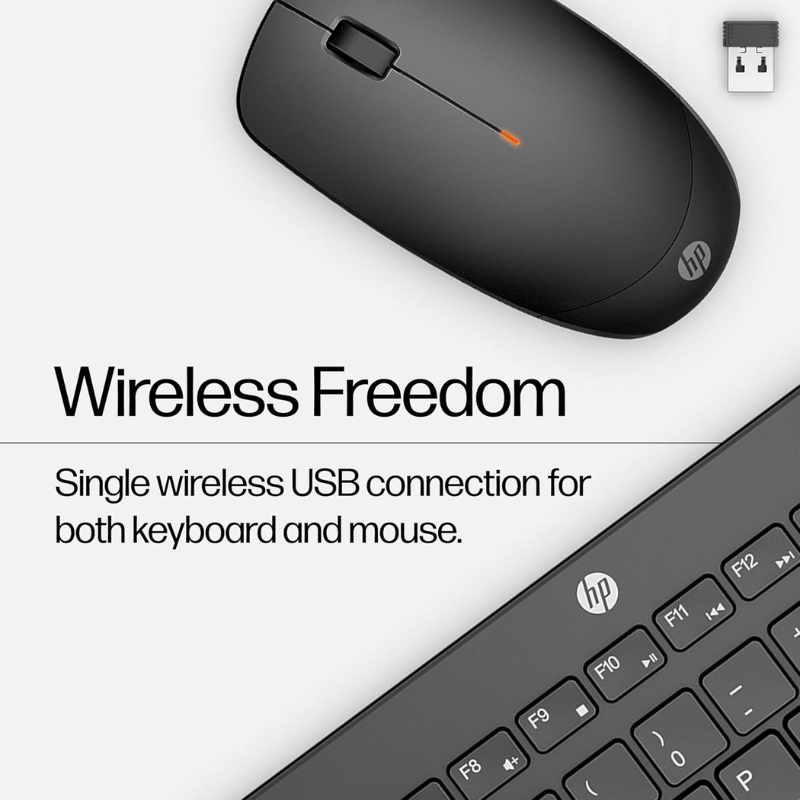 ماوس إتش بي KBD COMBO WL230 18H24AA-ABV 
