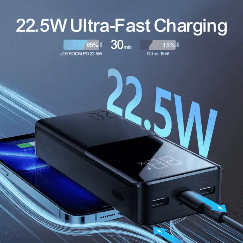 JOYROOM Digital Fast Charging Power Bank 20000mAh 22.5W JR-QP192