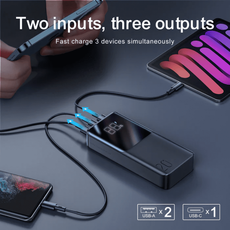 JOYROOM Digital Fast Charging Power Bank 20000mAh 22.5W JR-QP192