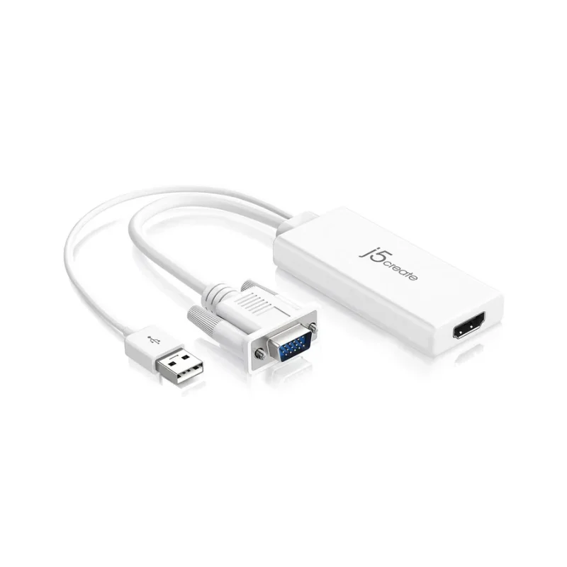 j5create_VGA To HDMI Video Audio Adapter_ JDA214